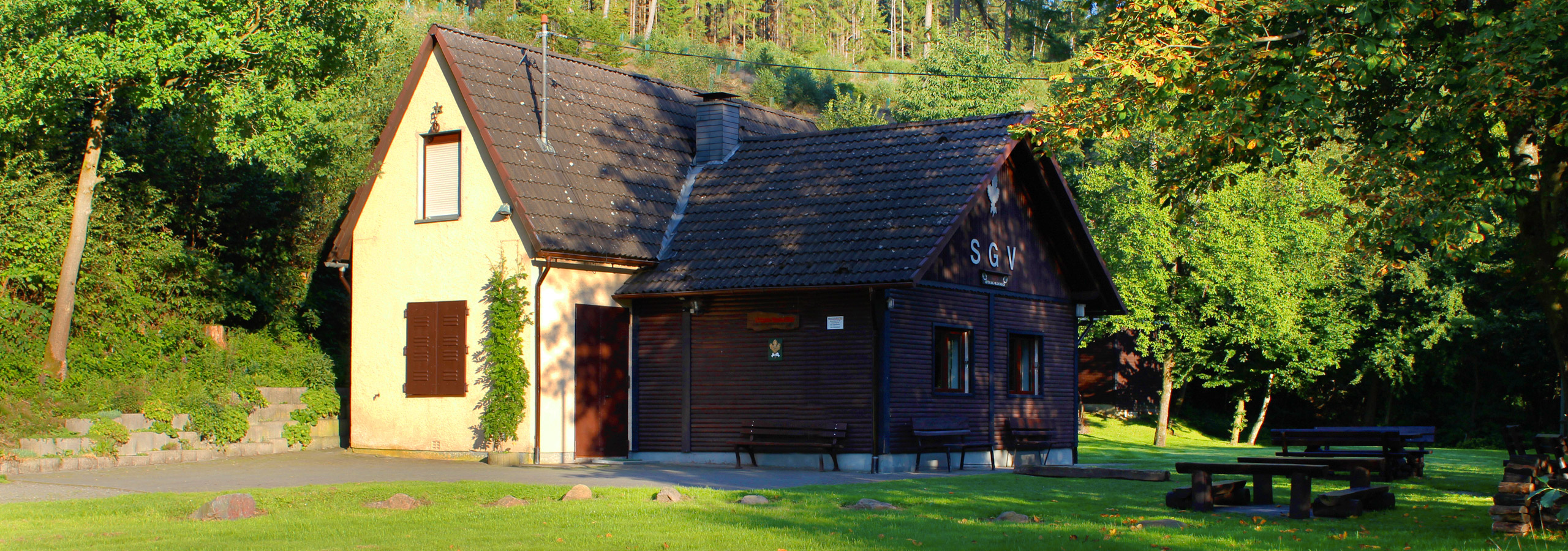 Die Wilhelm Münker Hütte im Insbachtal